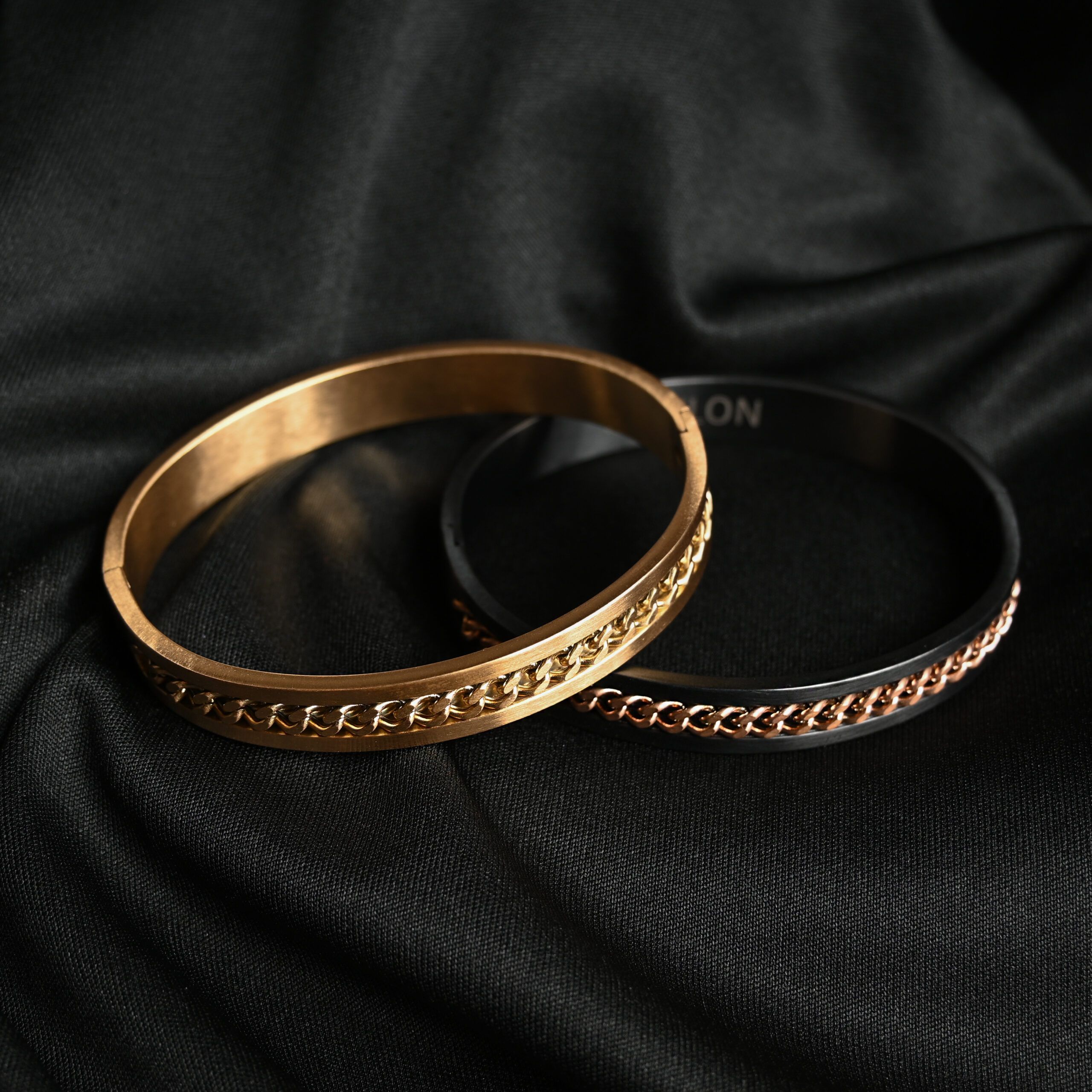 Cascade Chain Bangle (Kada) For Men